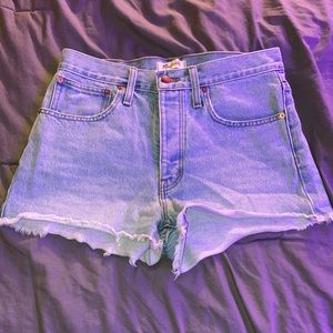 Madewell relaxed denim shorts